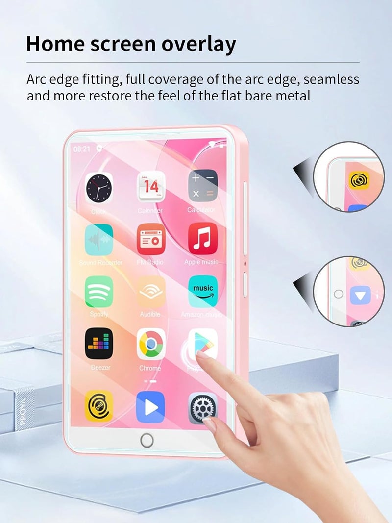 UYRUREL Screen Protector for Oilsky M303-Pro-2 MP3 Player 4.0" Touch Screen, High-definition Scratch Resistant Film,HD Clear, Bubble Free with Easy Installation Kit, 3 Pack. - Image 4